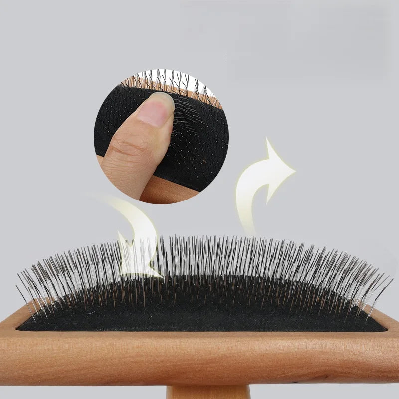 Brosse de Toilettage Double Face pour Chien et Chat – Poils Longs & Courts