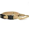Collier Tactique Chien avec Porte-AirTag | GPS Tracker | Nylon Militaire M/L/XL