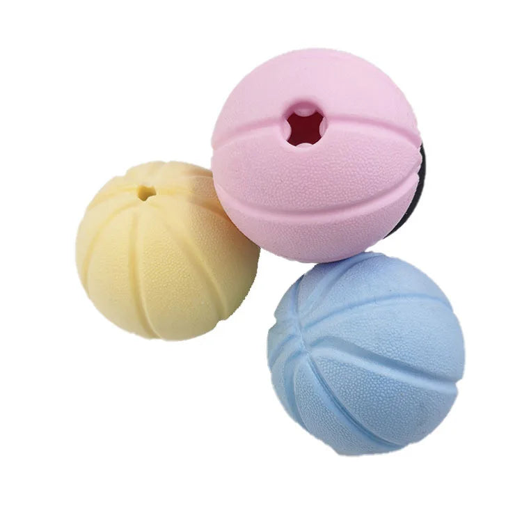 Balle pour Chien en TPR – Jouet Mordant Sonore et Anti-Fuite