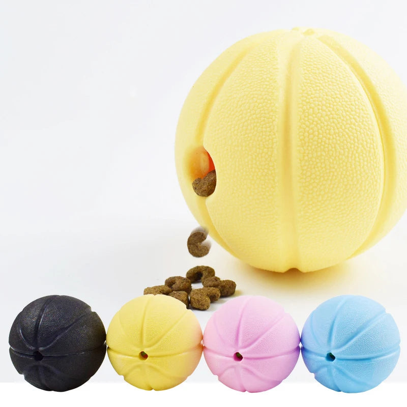 Balle pour Chien en TPR – Jouet Mordant Sonore et Anti-Fuite